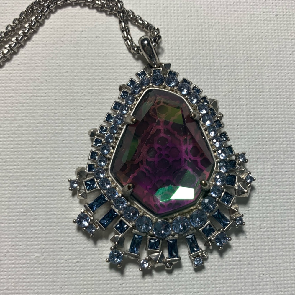 Kendra Scott Dichrotic Statement Necklace